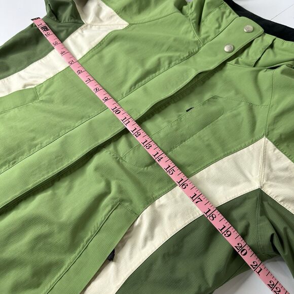 Vintage LL Bean Jacket Womens Sz S Green 3-in-1 Outer Shell Only Ripstop Outdoor - Picture 8 of 16